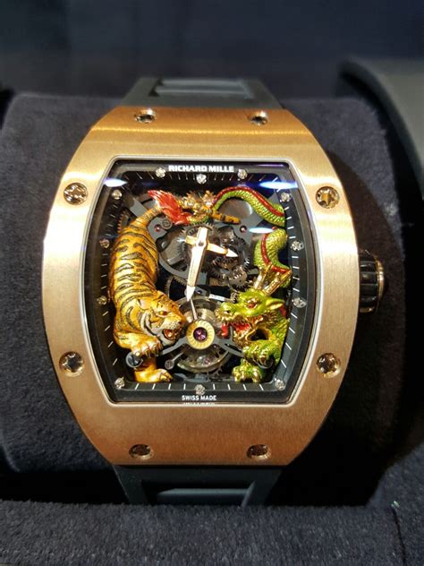 richard mille tiger dragon replica|richard mille watch tourbillon.